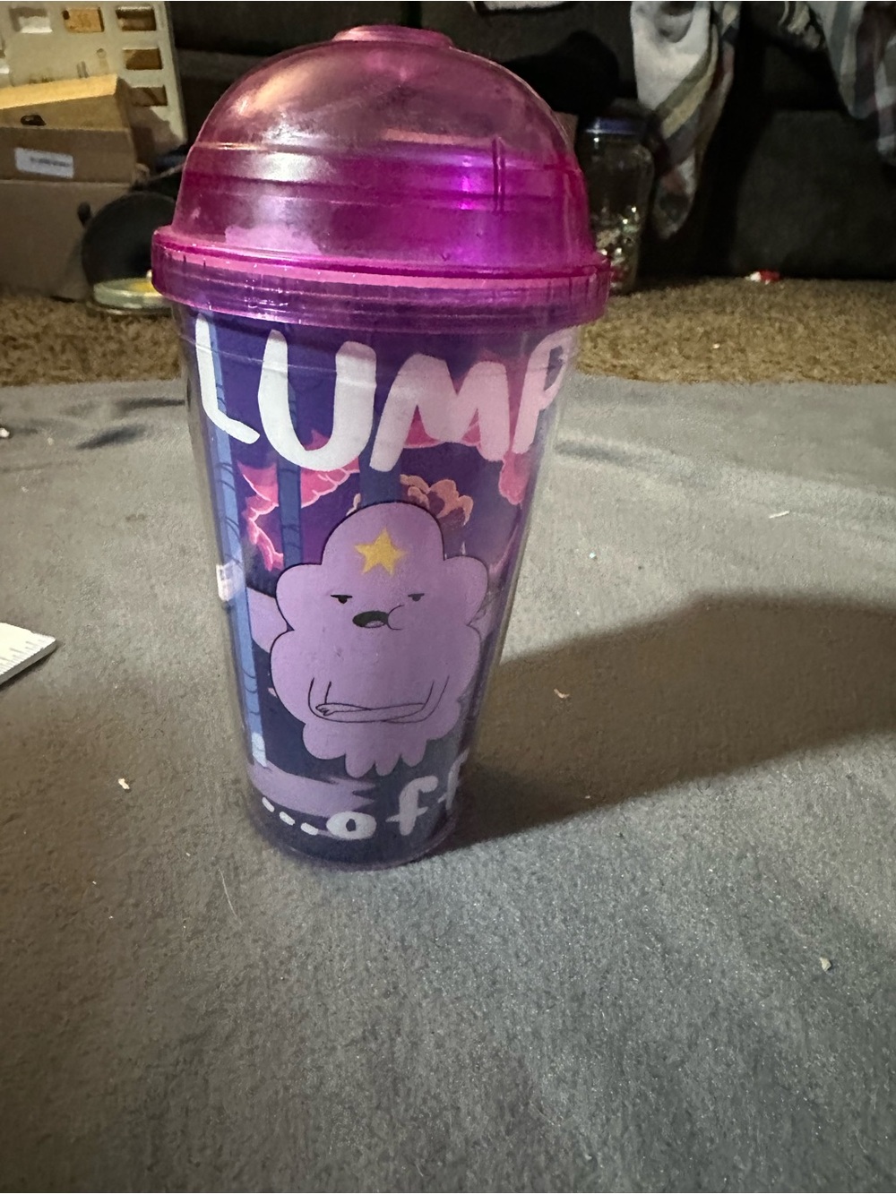 Cartoon Network Purple Cup with Pink Accent